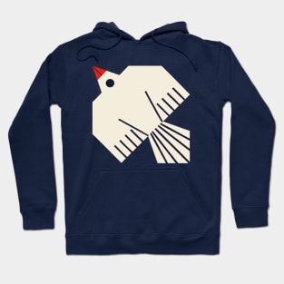 Geometric Vintage Bird Hoodie